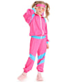 Miniatyrbillede 1 af 5: Disco Kostumer til Drenge og Piger Pink XS(95-110)