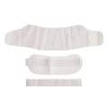 Miniatyrbilde 1 av 5: Tredelat set for magstöd for gravida women, elastisk, andningsbart, justerbart midjestöd and support White L