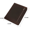 Miniatyrbilde 2 av 5: Skinnportefølje for Ipad Pro 11 2021 3./2./1. generasjon med blyantholder, ekte lær Business Notepad Legal Pad Notebook-portefølje med Z