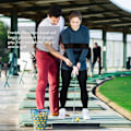 Miniatyrbilde 8 av 9: Golf svingtrener for armene/korrekt avstand/treningshjelpemiddel/svingtrener