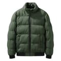 Vinterkappa Herrkappa Bomullskappa Varm Casual Lättviktskappa ArmyGreen ArmyGreen L