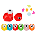 Pikkukuva 1 / 9: 6-pakka - Kuviopuristimet / Paperipuristimet - Puristimet Multicolor multifärg