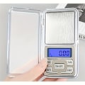 Miniatyrbilde 4 av 6: 2-Pakning - Digitalvekt - Lommevekt / Kjøkkenvekt - Vekt - 0.01-200g Silver Silver