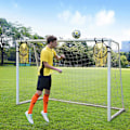 Miniatyrbillede 4 af 8: Fodboldtræningsnet Udstyr Træningsmål Net Gul