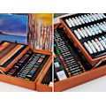 Miniatyrbild 6 av 7: Konstnärsset med Väska - 174-delar - Olje-, vatten- & akrylfärg Multicolor multifärg