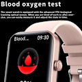 Miniatyrbild 3 av 11: F57L Smart Watch Kroppstemperatur Puls Blodsyreinformation gold F57L