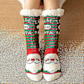 Miniatyrbild 1 av 5: Söta varma strumpor Thicken Plus Cotton Vinter Damstrumpor Jul Kawaii strumpa Xmas Present Hem Golv Rum Rolig Sock S style 15