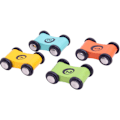 Pikkukuva 1 / 5: Puurata-auto rampilla - Leluautosetti taaperoille - Vara-autot 4 kpl - Yhteensopivat rata-ajoneuvot