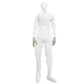 Miniatyrbillede 2 af 5: 182 cm lang justerbar dekorationsstørrelse Blød fyldt bøjelig mannequin med hænder