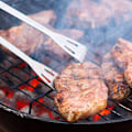 Miniatyrbild 4 av 8: Grillverktygsset, Grillverktygsset i rostfritt stål för utomhusmatlagning, Rostbeständiga kraftiga verktyg, Bärbar väska ingår för enkel förvaring