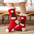 Miniatyrbild 5 av 5: Söta varma strumpor Thicken Plus Cotton Vinter Damstrumpor Jul Kawaii strumpa Xmas Present Hem Golv Rum Rolig Sock S style 3