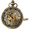 Miniatyrbillede 1 af 5: Retro Steampunk-ur med romerske og arabiske tal
