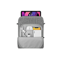 Pikkukuva 5 / 5: Kannettavan tietokoneen laukku Crossbody-laukku Harmaa Grå S