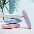 Miniatyrbillede 2 af 4: 5 styk Unisex Hårde Etuier til Øjenbryn, Beskyttende Solbrilleetuier med Renseklud, Myopi Optisk Boks, Bærbar