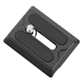 Miniatyrbillede 4 af 6: Quick Release Plate Stativbase Kamerastabilisatortilbehør til DJI Ronin Rsc2 Rs2 Rs3