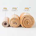 Miniatyrbilde 5 av 5: Dame Velvet Tykke Tights Varme Vinter Strømpebukser Elastisk Fleece Strømpebukser Høy midje Kroppsstrømper-1 Black half f Black half feet 80g-no velvet