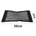 Bil Back Bakre Trunk Organizer Net Elastic Magic Sticker