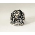 Miniatyrbild 2 av 5: Cool Silver Ring med en Döskalle / Dödskalle - Stl 21,5 Silver
