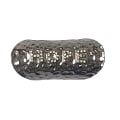 Miniatyrbild 1 av 5: Oversize Oxiderat Silver Ring med Stenar & Text - HOPE -Stl 18,5 Svart