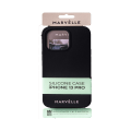 Miniatyrbild 1 av 2: iPhone 13 Pro Marvêlle Liquid Silicone Case Svart
