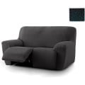 Miniatyrbild 1 av 4: Roque 2-sits Relax Multielastiskt sofföverdrag Normal E16 Gråsvart (150-200cm) SAMMANSÄTTNING: 55% Polyester - 35% Bomull -