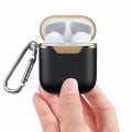 Miniatyrbillede 3 af 4: Beskyttelsesetui til AirPods - Sort / Guld Black
