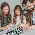 Pikkukuva 2 / 2: Puinen palapeli, 136 palaa - Elefantti Multicolor