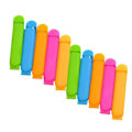 Miniatyrbillede 2 af 8: Bag Clips - 10 stk - blandede farver Multicolor