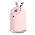 Pikkukuva 2 / 4: Ilmankostutin, Kaniini Kellolla, 25 cl - Vaaleanpunainen Pink