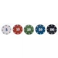 Miniatyrbild 7 av 9: Pokerset – 200 Marker multifärg