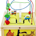 Miniatyrbillede 7 af 9: Trækvogn til børn Multicolor
