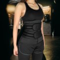 Miniatyrbillede 3 af 4: Waist Trainer med To Stropper - Sort Black S