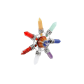 Pikkukuva 7 / 7: Kristallipyramidi chakra Multicolor