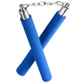 Miniatyrbild 3 av 3: Nunchaku i Skumgummi för Barn - Blå Blå