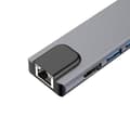 Pikkukuva 4 / 5: USB-C Multiport - HDMI, Ethernet, USB-C, 2x USB-3.0 Grey