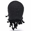 Miniatyrbillede 3 af 4: Balaclava, blæksprutte - sort Black