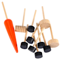 Miniatyrbillede 2 af 3: Snemand - tilbehørssæt Multicolor