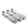 Miniatyrbillede 1 af 9: Justerbar skoopbevaring - 6 par Grey