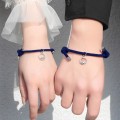 Miniatyrbillede 3 af 3: Pararmbånd med Magnet - Blå Blue one size