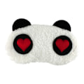 Miniatyrbild 1 av 6: Kär Panda, Fluffig Sovmask för resor och avslappning multifärg one size