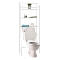 Miniatyrbillede 2 af 3: Opbevaringshylde til toilet - Hvid White