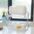 Miniatyrbillede 3 af 3: Opvaskestativ i 2 etager Silver