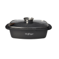 Miniatyrbillede 1 af 8: Ugnsform med Lock - 32cm Black