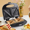 Miniatyrbillede 4 af 5: Brødrister med holde-varm funktion Black