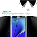 Miniatyrbild 3 av 5: Integritetsskyddande Skärmskydd till Samsung Galaxy J3 Prime Transparent