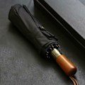 Miniatyrbillede 6 af 6: Paraply, Kompakt - 115 cm - Sort Black
