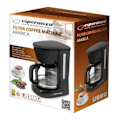 Miniatyrbild 2 av 2: Esperanza - Kaffebryggare med Inbyggt Kaffefilter 1,8 L Svart