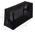 Miniatyrbillede 3 af 5: Sort Toilettaske Black