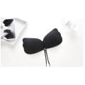 Miniatyrbild 3 av 5: Självhäftande Push-Up bh, Osynligt stöd - Svart Black one size