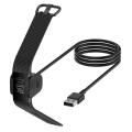 Miniatyrbillede 2 af 6: USB Dock-Oplader kompatibel med Fitbit Charge 3, 1 m Black